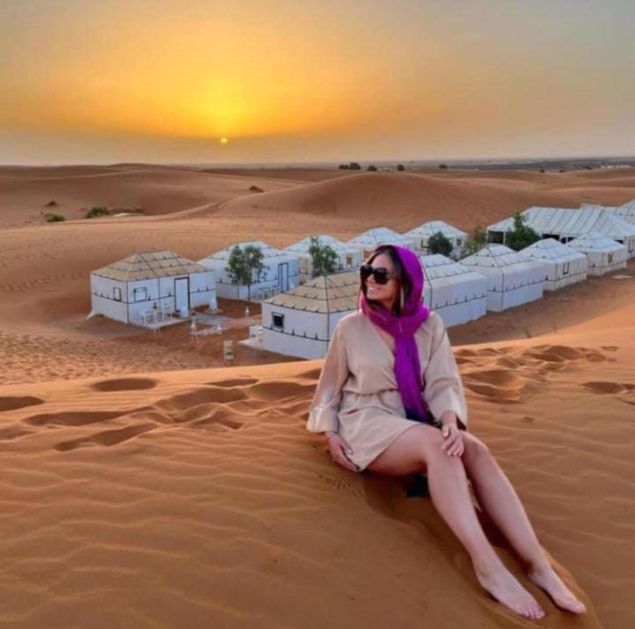 Luxury Bedouin Camp Bed & Breakfast Merzouga Exterior photo